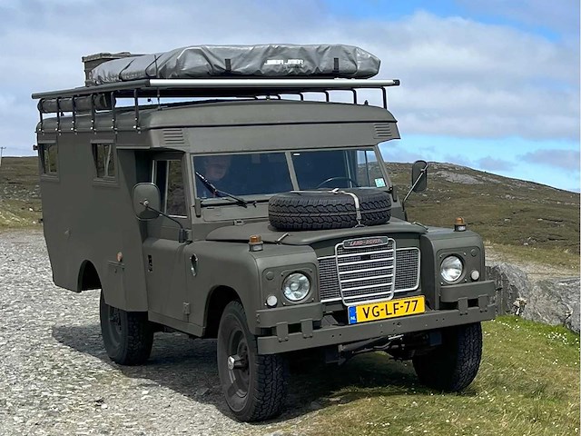 Land rover - 109 - camper - daktent - oldtimer - 1981 - afbeelding 51 van  58