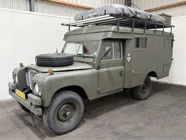 Land rover - 109 - camper - daktent - oldtimer - 1981 - afbeelding 52 van  58