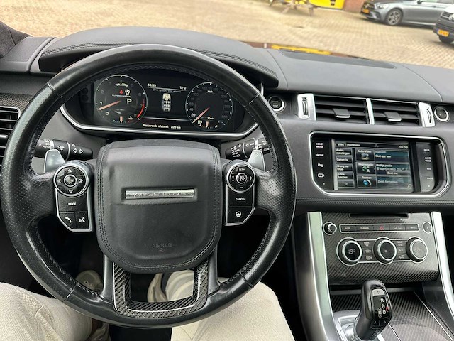 Land rover - 2015 - range rover sport - 5.0 v8 sc. svr 550pk automaat - personenauto - afbeelding 5 van  27