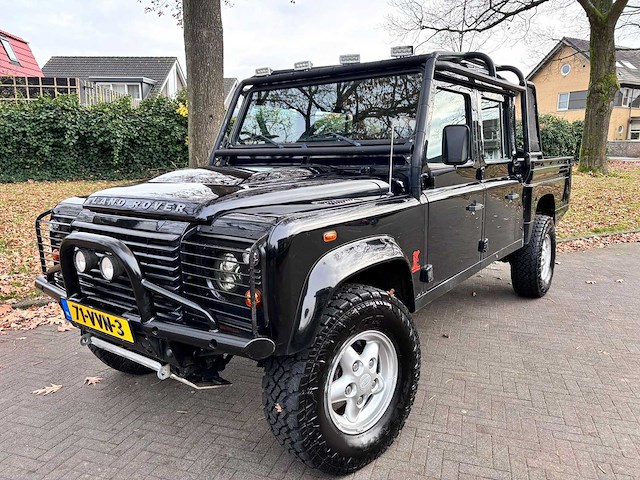 Land rover - defender - 2.4 td 130" s cr.cab - 99 dkm - 71-vvn-3 - pick-up truck - 2008 - afbeelding 1 van  25
