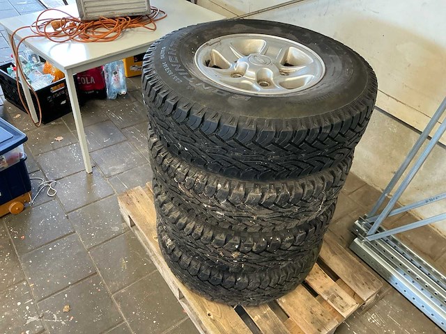 Land rover - velg (4x) - afbeelding 5 van  6