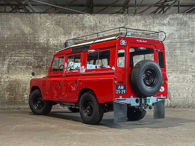 Land rover 109 series ii brandweer 78pk 1969, am-25-29 - afbeelding 4 van  33