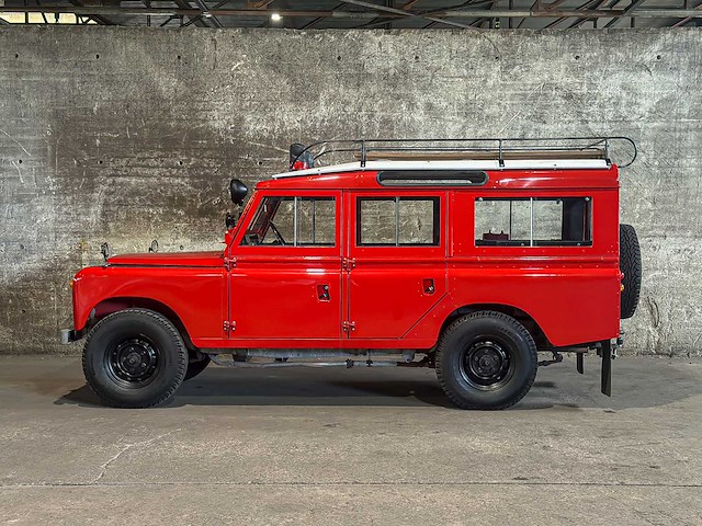 Land rover 109 series ii brandweer 78pk 1969, am-25-29 - afbeelding 6 van  33