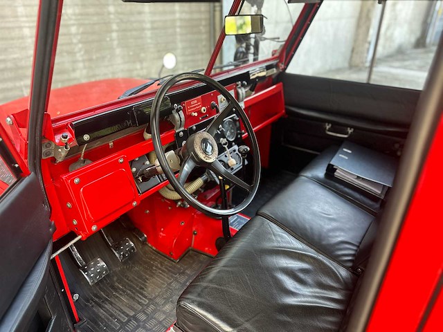 Land rover 109 series ii brandweer 78pk 1969, am-25-29 - afbeelding 9 van  33