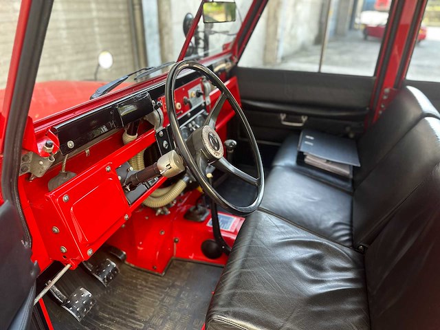Land rover 109 series ii brandweer 78pk 1969, am-25-29 - afbeelding 14 van  33