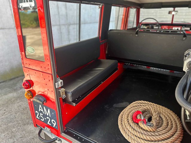 Land rover 109 series ii brandweer 78pk 1969, am-25-29 - afbeelding 25 van  33