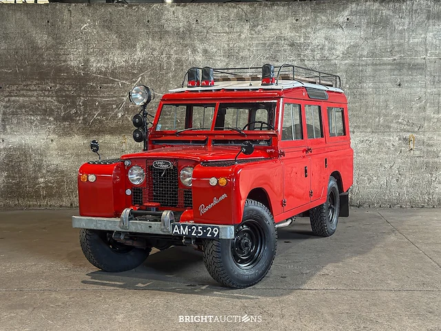 Land rover 109 series ii brandweer 78pk 1969, am-25-29 - afbeelding 12 van  79