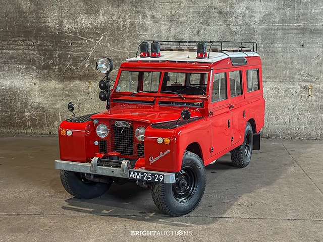 Land rover 109 series ii brandweer 78pk 1969, am-25-29 - afbeelding 23 van  79
