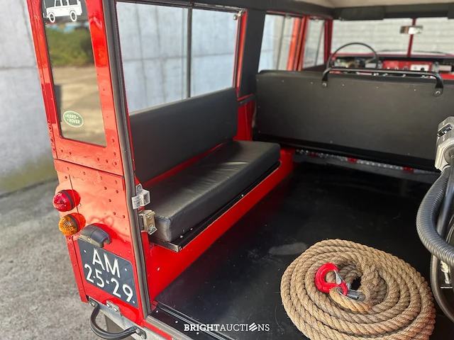 Land rover 109 series ii brandweer 78pk 1969, am-25-29 - afbeelding 35 van  79