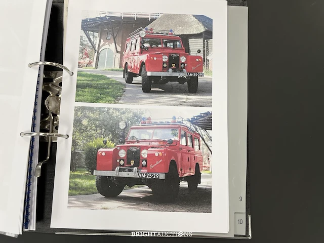 Land rover 109 series ii brandweer 78pk 1969, am-25-29 - afbeelding 47 van  79