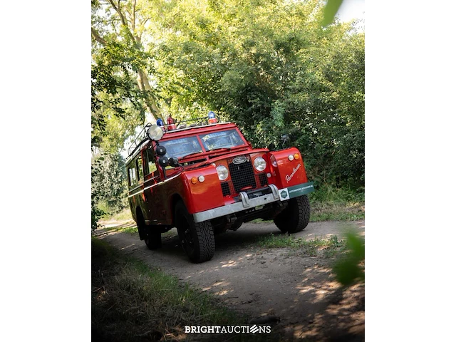Land rover 109 series ii brandweer 78pk 1969, am-25-29 - afbeelding 77 van  79