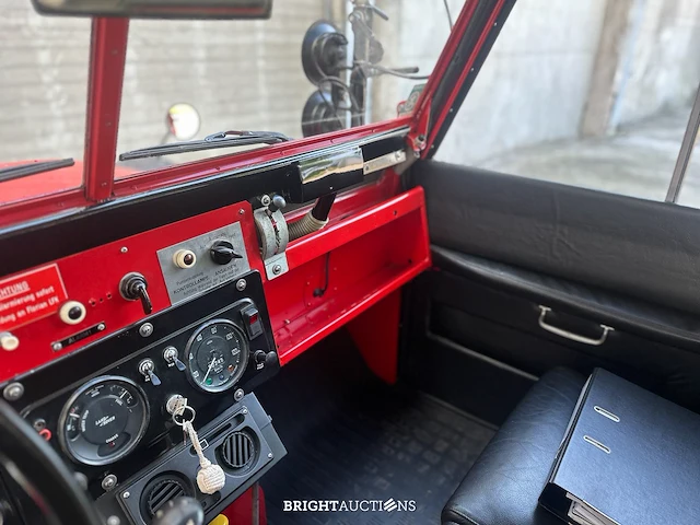 Land rover 109 series ii brandweer 78pk 1969, am-25-29 - afbeelding 17 van  78