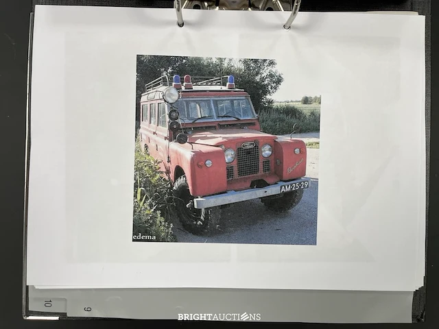 Land rover 109 series ii brandweer 78pk 1969, am-25-29 - afbeelding 43 van  78