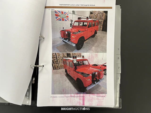 Land rover 109 series ii brandweer 78pk 1969, am-25-29 - afbeelding 47 van  78