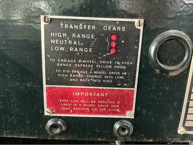 Land rover 88" stawag oldtimer - afbeelding 10 van  16