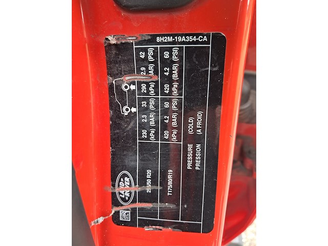 Land rover discovery 4 2,7, land rover, discovery, 2.7 tdv6 s, rood, 2010 - afbeelding 26 van  66
