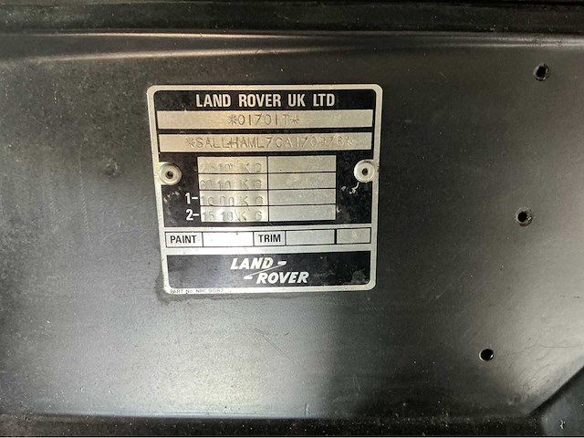 Land rover range rover classic | 6.5 v8 | 1986 | soft dashboard | youngtimer - afbeelding 6 van  20