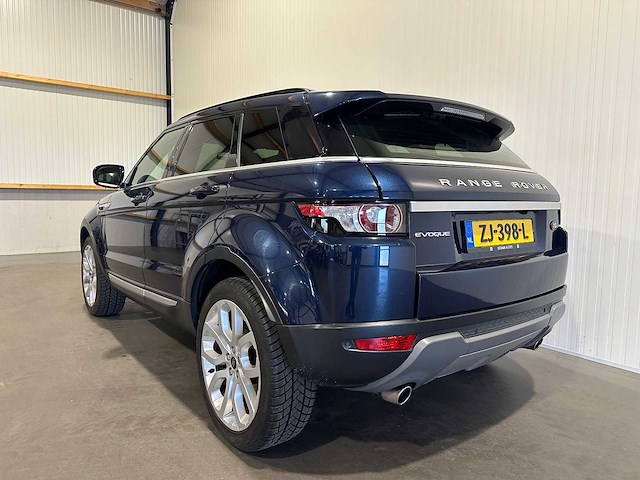Land rover range rover evoque 2.2 sd4 4wd prestige zj-398-l - afbeelding 9 van  11