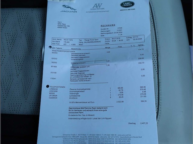 Land rover range rover sport 5.0 v8 sc svr 567pk automaat 2018, tb-701-n - afbeelding 37 van  49