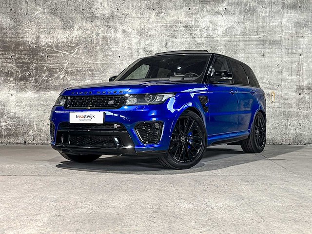 Land rover range rover sport svr 5.0 v8 supercharged 551pk 2017, nl-kenteken - afbeelding 1 van  46