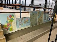 Land / wereld kaarten (5x)