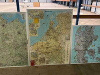 Land / wereld kaarten (5x) - afbeelding 5 van  6