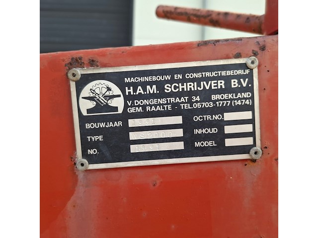 Landbouwsleep, schrijver, ws2000, 1991 - afbeelding 8 van  8
