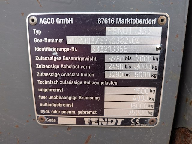 Landbouwtrekker, fendt, 210 vario, 2015 - afbeelding 32 van  59