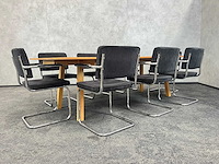 Lande ping - 2in1 design pingpong/ conferentieset 240x120