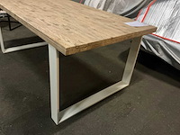 Landelijk eetkamertafel 190cm - afbeelding 2 van  4