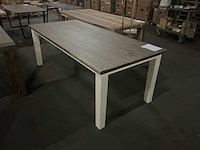 Landelijk eetkamertafel 220cm - afbeelding 3 van  5
