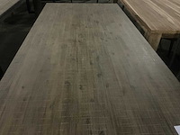 Landelijk eetkamertafel 220cm - afbeelding 4 van  5