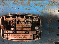 Lander motoren ag vc15 betonijzerknipper cap.15 mm - afbeelding 5 van  5