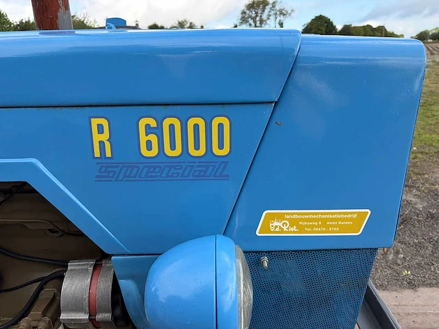 Landini - 1976 - r6000 special - oldtimer tractor - afbeelding 18 van  19