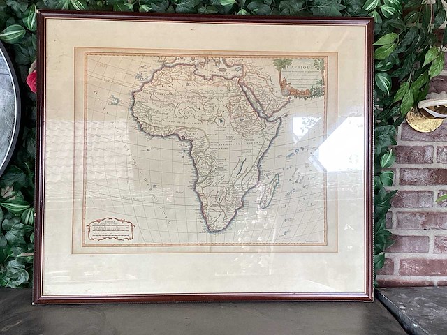 Landkaart afrika - afbeelding 1 van  5