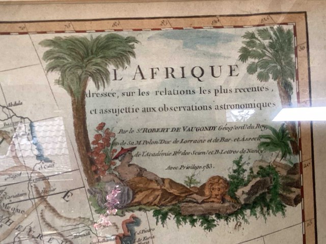 Landkaart afrika - afbeelding 3 van  5