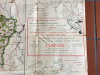 Landkaart belgië / luxemburg 1928 texaco - afbeelding 5 van  6