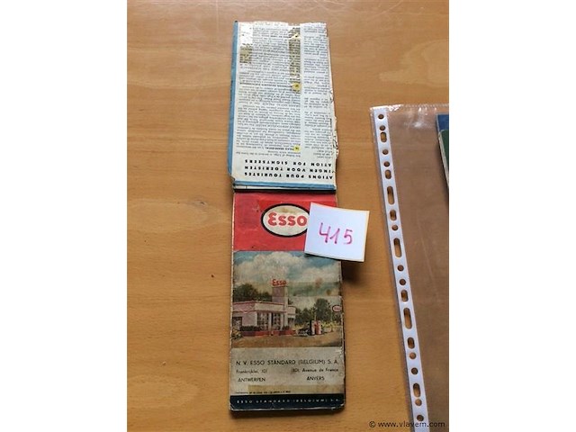 Landkaart esso - afbeelding 1 van  1