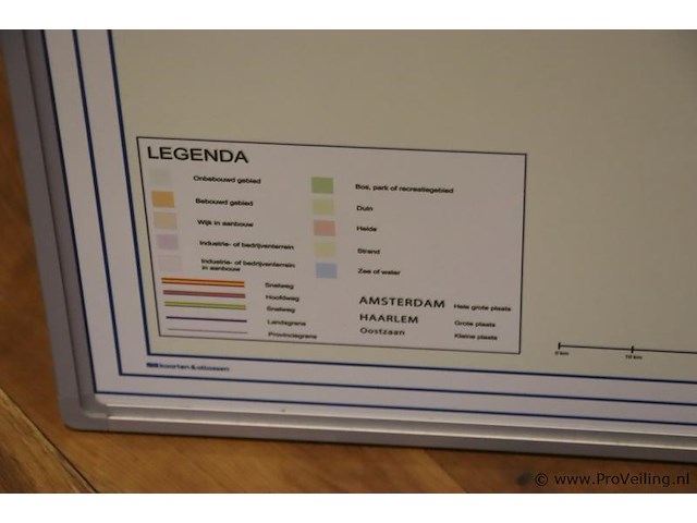 Landkaart nederland - 120x90cm - afbeelding 4 van  5