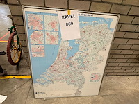 Landkaart nederland - afbeelding 2 van  2