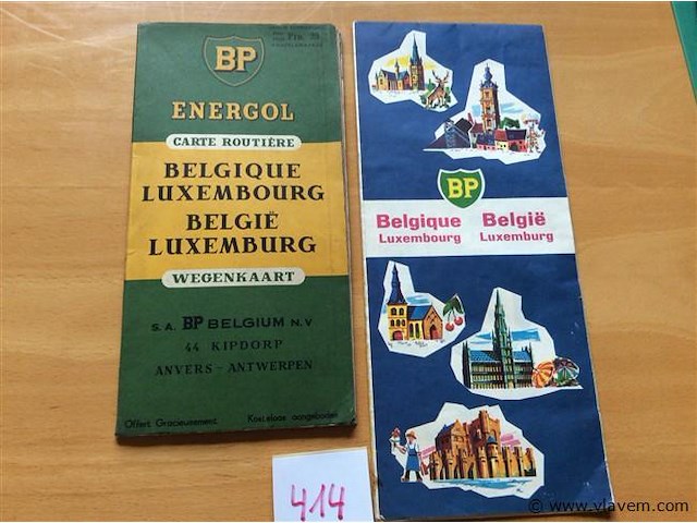 Landkaarten bp - afbeelding 1 van  2