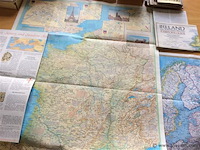 Landkaarten divers oa ierland - afbeelding 2 van  2