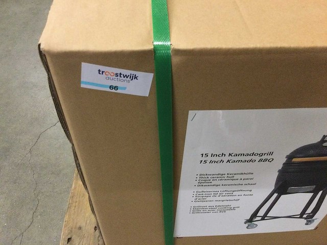 Landmann - 15 inch - kamado 15 inch houtskool bbq - afbeelding 4 van  4