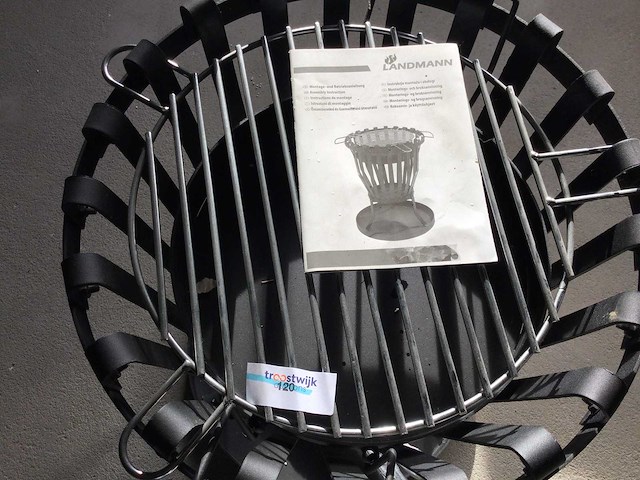 Landmann - houtskool bbq - afbeelding 4 van  4