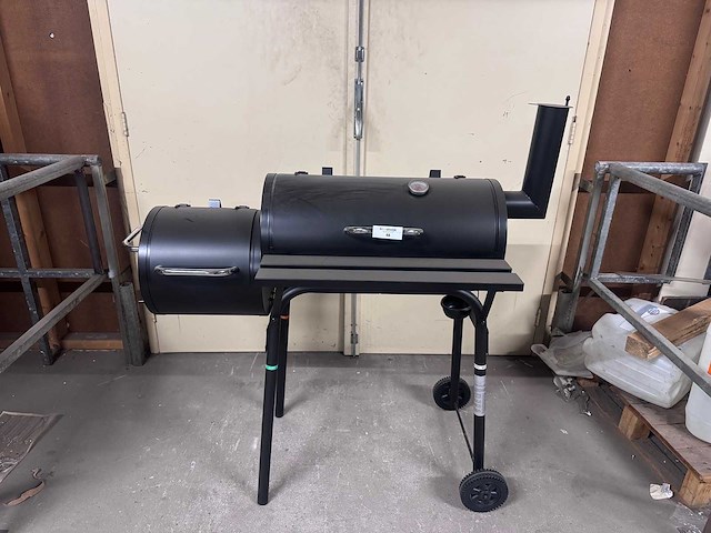Landmann - houtskoolsmoker tenesse 100 - houtskool bbq - afbeelding 2 van  7