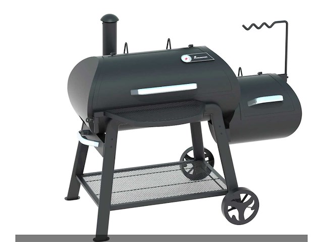 Landmann - houtskoolsmoker vinsion 500 - houtskool bbq - afbeelding 1 van  9