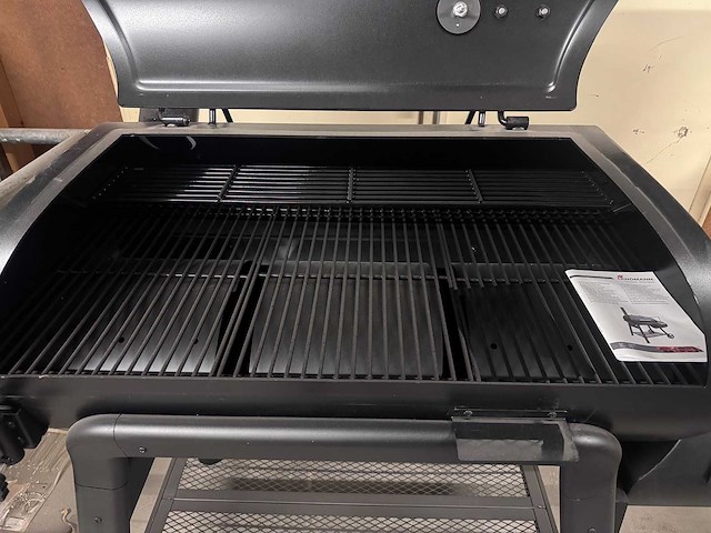 Landmann - houtskoolsmoker vinsion 500 - houtskool bbq - afbeelding 5 van  9