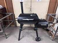 Landmann - houtskoolsmoker vinson 200 - houtskool bbq - afbeelding 2 van  8