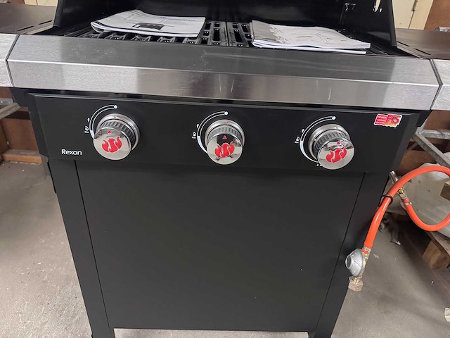 Landmann - rexon pts 3.0 - gas bbq - afbeelding 6 van  6