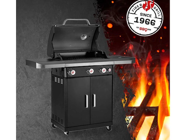 Landmann - rexon pts 3.1 - gas bbq - afbeelding 1 van  6